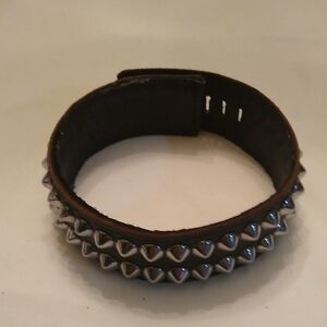 Studded Leather Collar